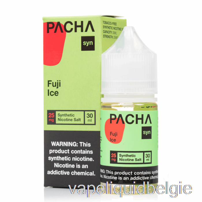 Vape Vloeibaar Fuji-ijs - Pacha Synzouten - 30 Ml 25 Mg